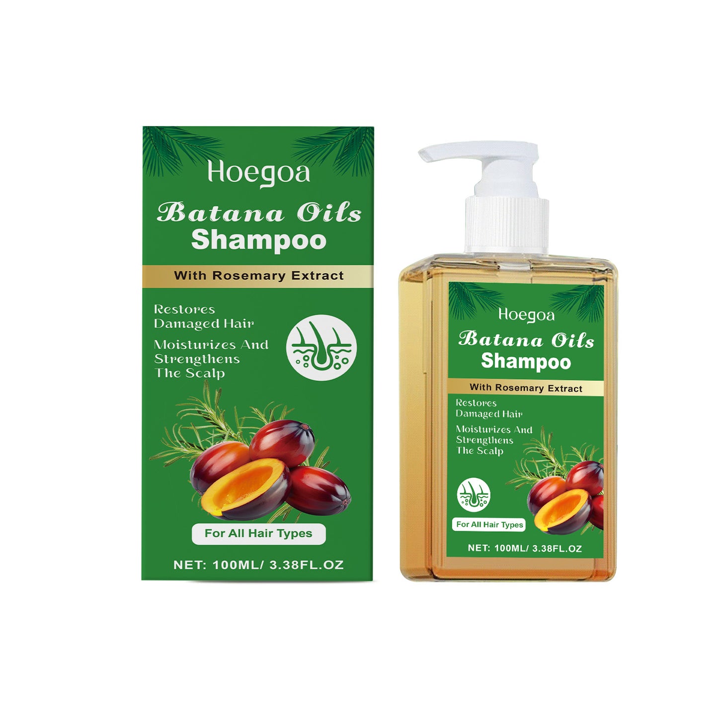 Batana Oil Shampoo: Promotes Hair Growth, Strengthens, and Provides Effective Cleansing-9Y88
