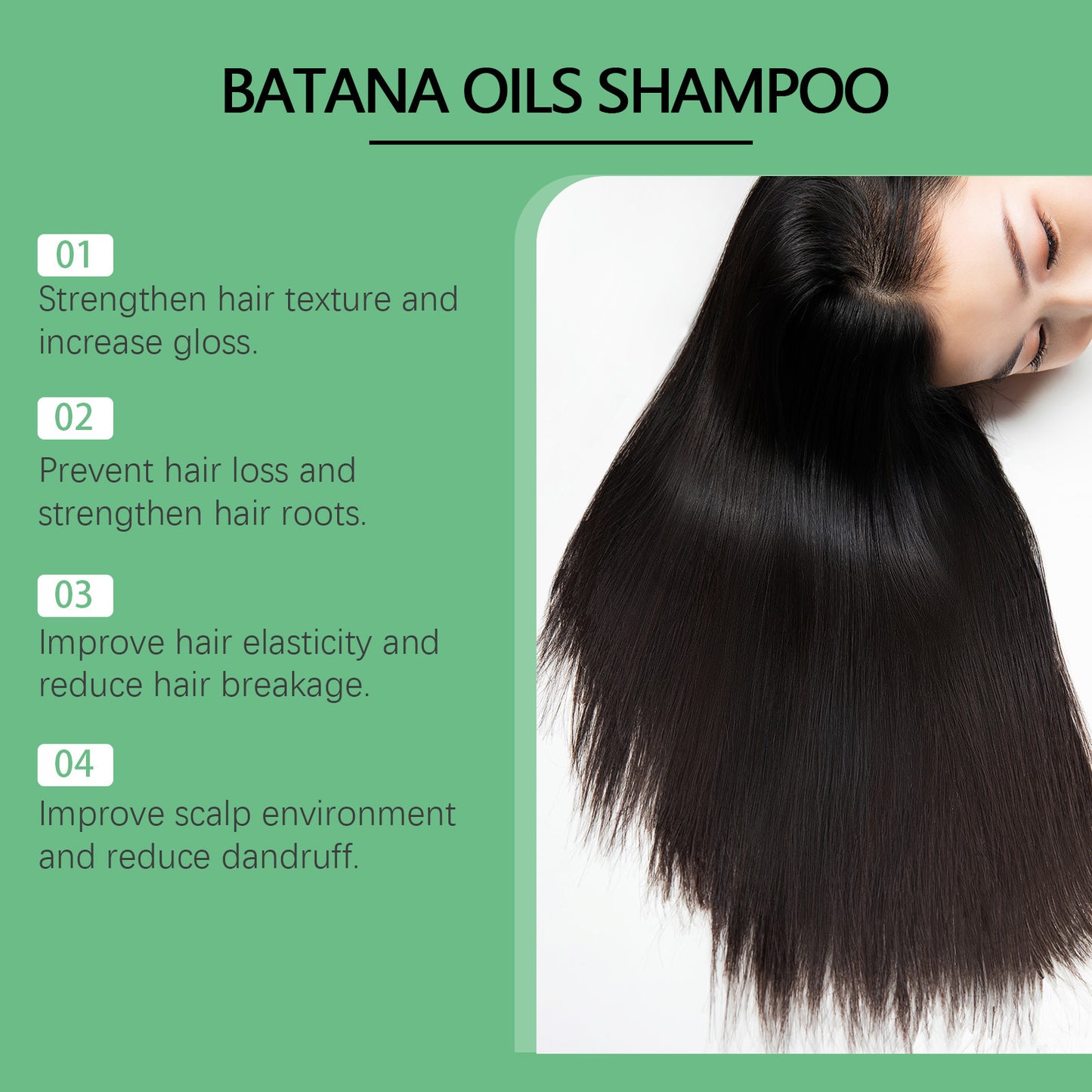 Batana Oil Shampoo: Promotes Hair Growth, Strengthens, and Provides Effective Cleansing-9Y88