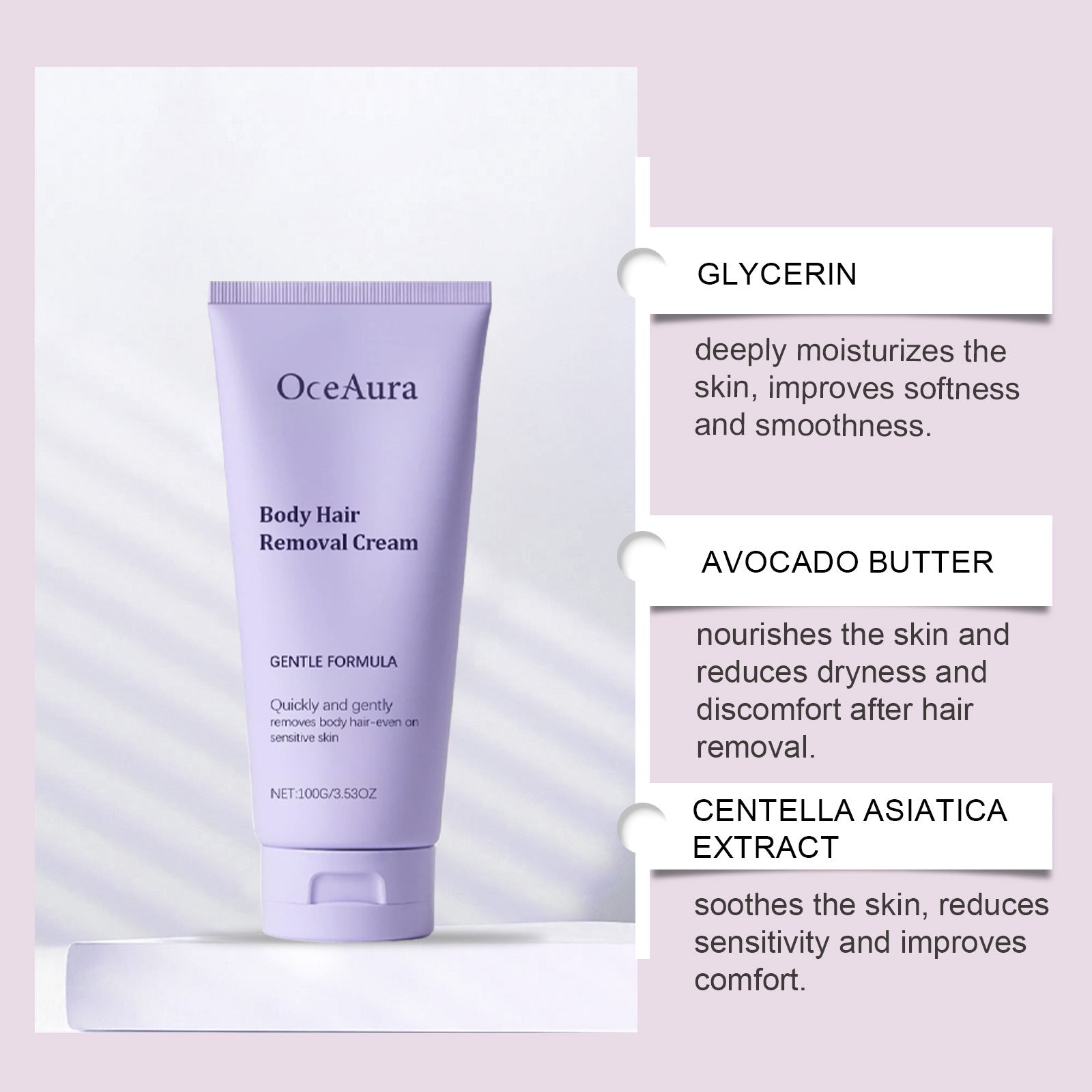 OceAura Body HairRemoval Cream-9EW