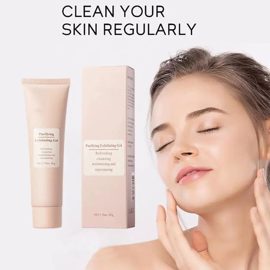 Exfoliating Scrub Gel – Purifying & Cleansing Exfoliator for Face & Body