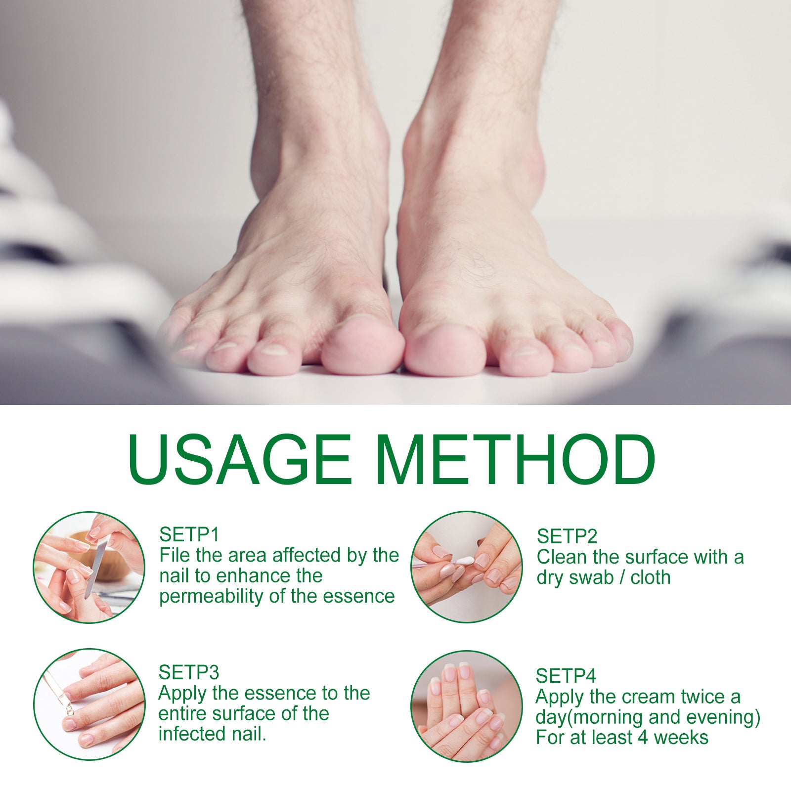 Ginger Nail Treatment |Repair Hand & Foot Nail Care Softens & Brightens Nails Moisturizing Solution-9Y88