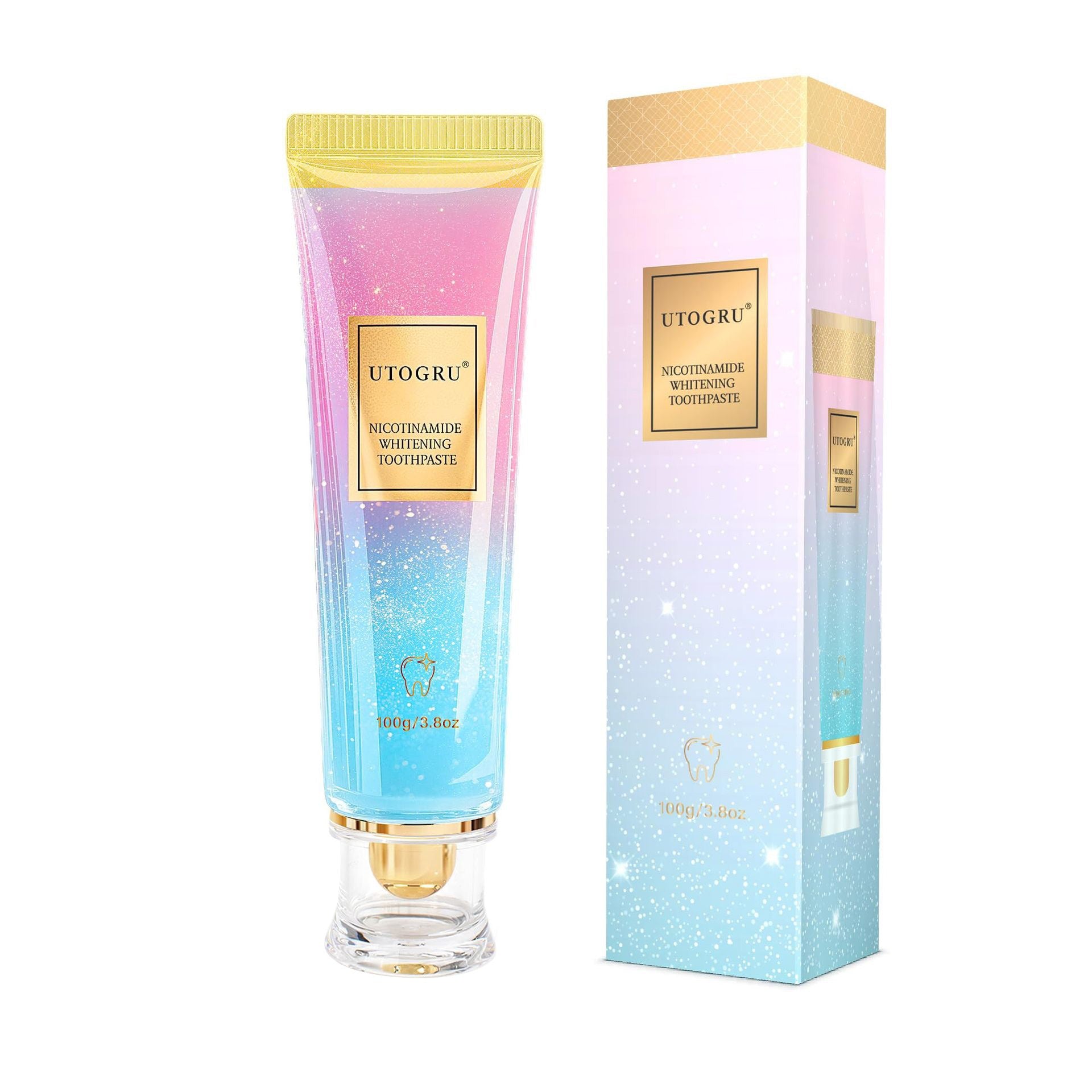 Niacinamide Dual-Color Whitening Toothpaste-SR