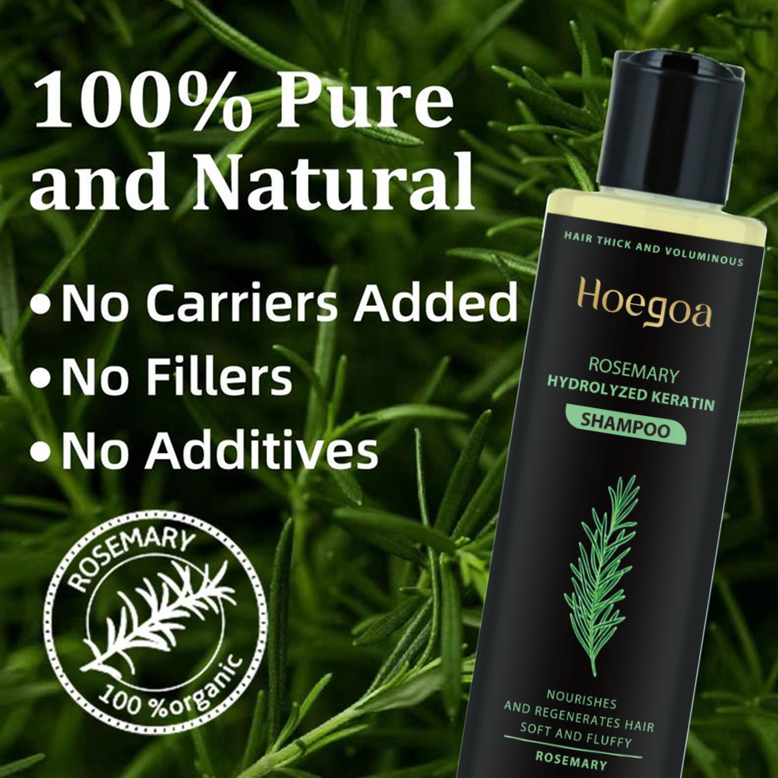 【Buy two get one free】Rosemary Shampoo & Collagen Hair Mask-3LY