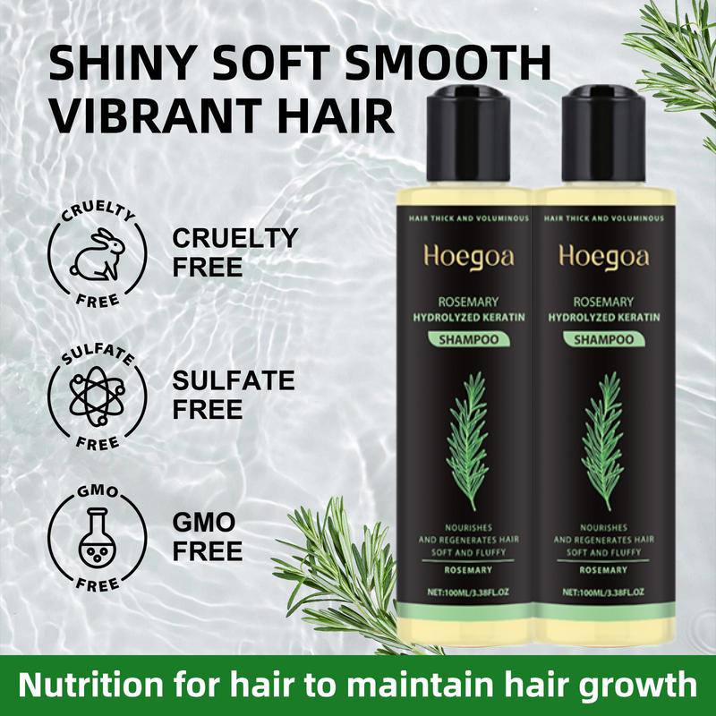 【Buy two get one free】Rosemary Shampoo & Collagen Hair Mask-3LY