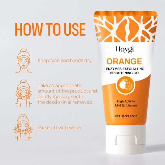 Orange Exfoliating Gel for Face and Body