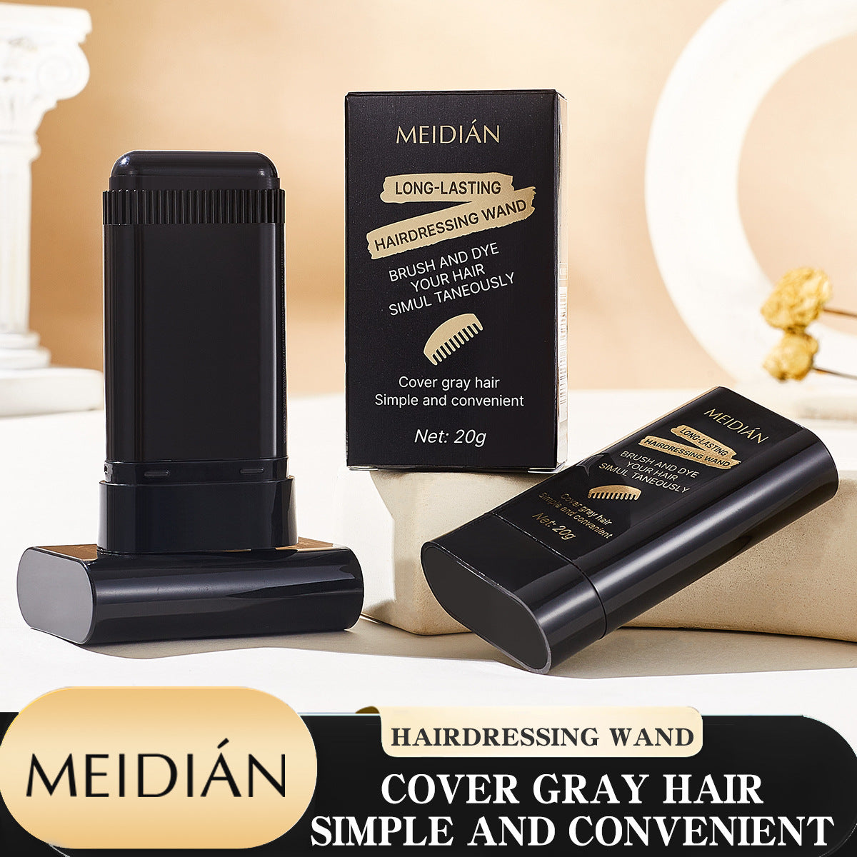 Two-in-One Hair Dye Comb-3LY