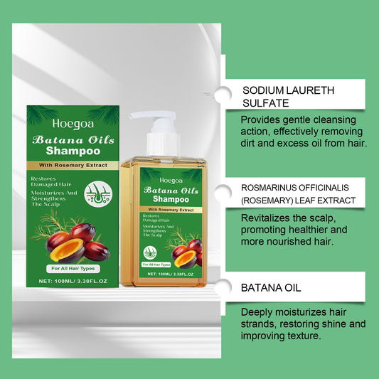 Batana Oil Shampoo: Promotes Hair Growth, Strengthens, and Provides Effective Cleansing-9Y88